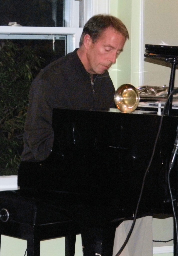 Jack Grady playing piano