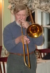Stan Vincent on open bell trombone