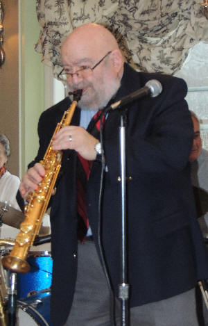 Ted on soprano sax