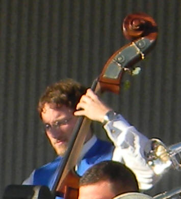 Walter Greineder on string bass
