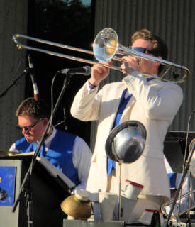 Dan on trombone