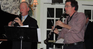 Craig and John on clarinets