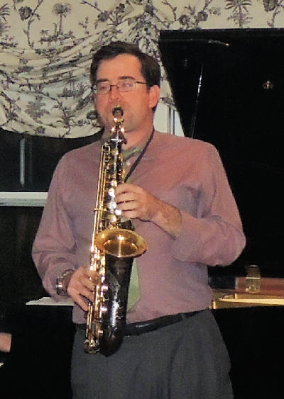 John Clark on alto sax