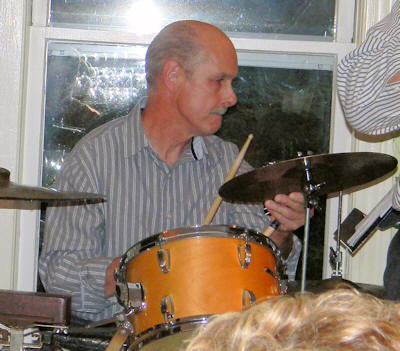 Bill Reynolds on drums