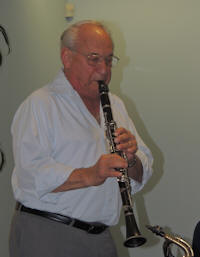 Noel on clarinet
